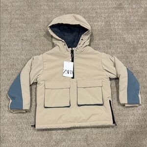 Zara Hooded Pullover Jacket